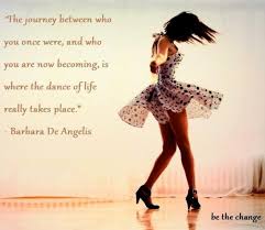 Daily Quotes: Quote About The Journey Between Who You Once Were ... via Relatably.com