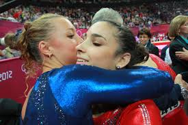 Imogen Cairns of Great Britain hugs Alexandra Raisman of the United States in the Artistic Gymnastics Women&#39;s Team final on ... - Imogen%2BCairns%2BOlympics%2BDay%2B4%2BGymnastics%2BArtistic%2BHVf7co3Sfpll