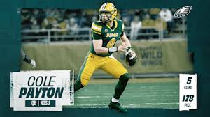 Eagles draft QB Cole Payton No. 178 overall