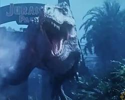 Image of Tyrannosaurus Rex from the Jurassic Park Survival video game