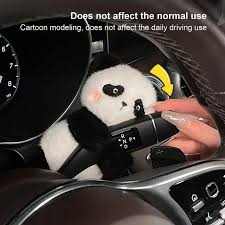 Car Panda Wiper Doll Cute Plush Bear Ornament Automotive Bodyguard Pendant Plush Doll Decoration Wiper Shift Handle accessories - AliExpress
