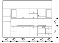 Cucine dimensioni