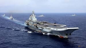 Chinese aircraft carrier sails through Taiwan Strait amid rising tensions