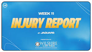 Chargers vs. Jaguars: Injury Report and Game Status for Week 11, 2025