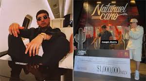 Natanael Cano entrega un millón de pesos a fan en la CDMX