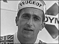 Nottinghamshire&#39;s Tommy Simpson died of exhaustion during the 13th stage of the Tour de France in 1967. Tom Simpson dies in Tour de France &gt; - tom_simpson_lead_203x152