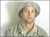 The man identified himself as Keith Matthew Maupin - _40049257_bbc203bodysoldier