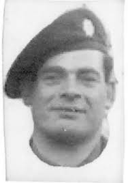 A photograph of him from the items is shown below. Daniel Silver, Suffolk Regiment circa 1944-45. Contact: John Dahmen - daniel_siver