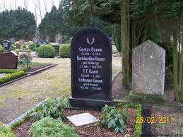 Grab von Gustav Damm (11.03.1872-11.05.1931), Friedhof Norden ...