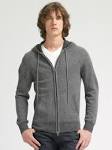 Collection cashmere zip-front hoodie : sweaters ew