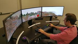 Image result for 3 ultrawide monitor setup