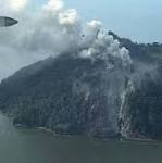 Ash-spewing volcano Papua Guinea forces