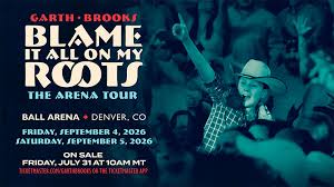 Garth Brooks’ Blame It All On My Roots Tour Rolls On! Next Stop-- Denver!