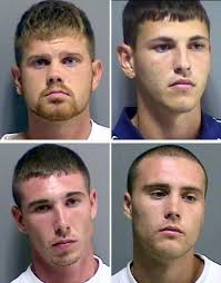 View full sizeSt. Tammany Parish Sheriff&#39;s OfficeBrett Ward, upper left; Clayton King, upper right; Michael Ayo, lower left; and Derrick Maise - brett-ward-clayton-king-michael-ayo-derrick-maisejpg-3b3e9a1862bb8c6f