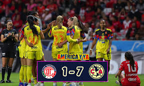 Toluca 1-7 América Femenil – Las águilas sellan su boleto a la final desde la ida