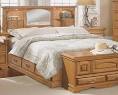 King size bed with headboard