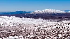 Histórica nevada en el desierto más seco del mundo: Atacama amanece cubierto de blanco