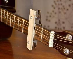DIY guitar capo