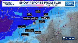 Indiana Weada Update: Snow, Cold Temps Dey Cause Travel Wahala!