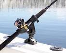 Fishing rod holders for boats