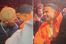 Conor Benn and welterweight rival Rolly Romero pulled apart at New York fight after going head-to-head