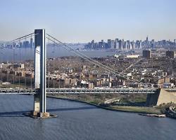 Image of Othmar Ammann VerrazzanoNarrows Bridge