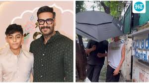 मुंबई में स्पॉट हुए काजोल-अजय देवगन के बेटे युग, पैपराजी से हुए परेशान! - Imagen principal del artículo