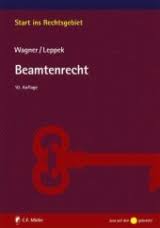 Beamtenrecht, Fritjof Wagner, ISBN 9783811496149 | Buch ...
