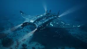 Inspirado na raia-manta, o drone submarino mais secreto dos EUA pode hibernar sozinho no fundo do oceano por meses, ancorado ao leito marinho, e ninguém sabe onde ele está…