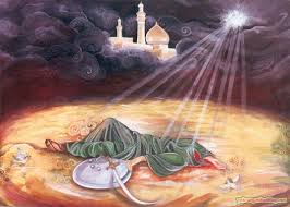 Image result for ‫امام حسين علي اصغر كربلا‬‎