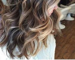 Image de Long brown hair with highlights