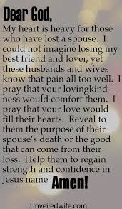 Prayer Of The Day - Death Of A Spouse | Prayer, Death and My Best ... via Relatably.com