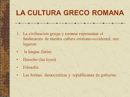 Resultado de imagem para cultura greco romana