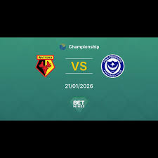 Watford x Portsmouth Palpite: Prévia e Análise da Partida | Championship 21-01-2026