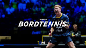 Lag-VM i bordtennis – se mästerskapet i SVT