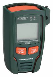 EXTECH, 0%to 100% Relative Humidity Measured, -40°F to 158°F ...