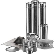 DuraVent 4GVKNT 4" Gas Vent Diameter Vertical Kit New in Box ...