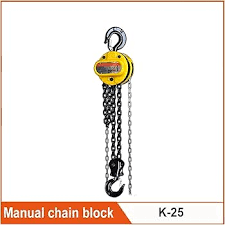 Chain Hoist， K25 1 2 3 5 Ton Hand Manual Operated Lifting ...