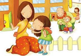Resultado de imagen para imagenes de separacion del niño y madre al entrar al preescolar