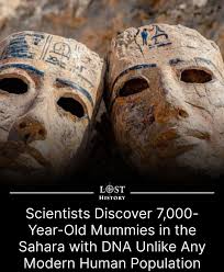 Ancient mummies found in Libya's Green Sahara