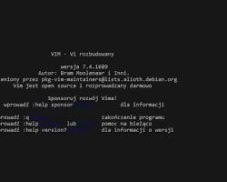 Obraz: Polecenie rmdir w terminalu Linux