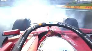 Hamilton crashed Ferrari in practice in Abu Dhabi: details of the accident