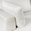 Poly and Bark Marcel 122 in. Square Arm Fabric L Shaped 3 Seat Right-Facing Sectional Sofa in Bright Ash HD-LR-A3311-RS5 - The Home Depot