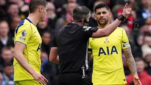 Cristian Romero slammed for Tottenham red card at Man Utd in wake of social media controversy