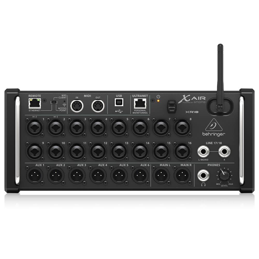 Behringer XR18 X Air 18-Channel 12-Bus Digital Mixer