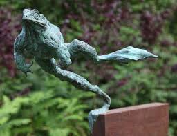 Leaping Frog by Brendan Hesmondhalgh. £1,750.00. Add to Cart - brendan_hesmondhalgh_-_leaping_frog