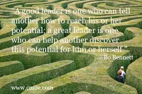 What Makes A Great Leader - CMOE via Relatably.com