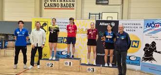 Vanessa TANG: 8 Medaillen bei den Jugend -TT-Staatsmeisterschaften