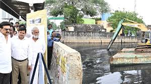 Stalin reviews ongoing storm-water drain works in Chennai