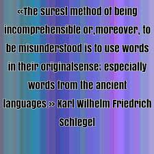 Karl Wilhelm Friedrich Schlegel famous quote about ancient, being ... via Relatably.com